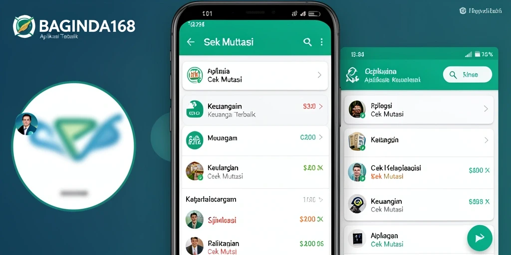 Tampilan antarmuka aplikasi Cek Mutasi BAGINDA168 yang informatif dan menarik.