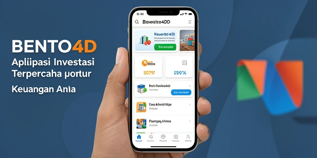 Tampilan antarmuka BENTO4D yang sederhana dan informatif.