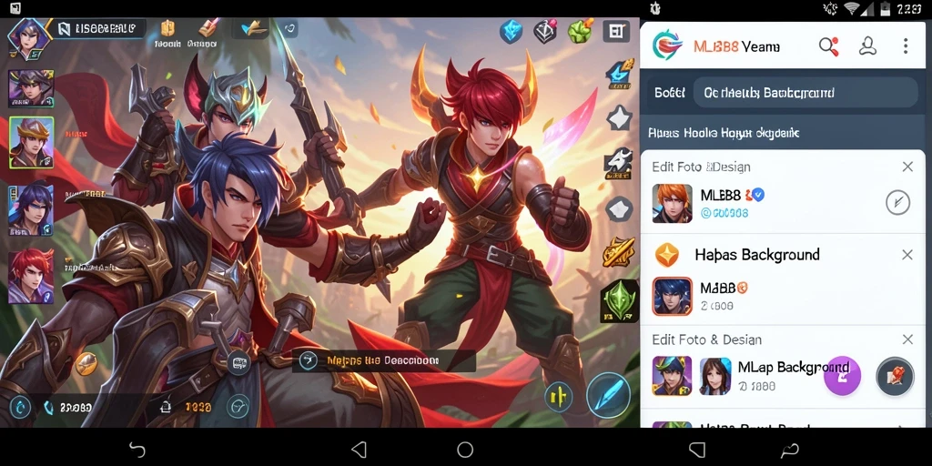 Antarmuka sederhana dan efektif dari MLBB8 untuk Hapus Background.